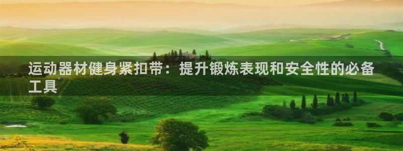 意昂3科技：运动器材健身紧扣带：提升锻炼表现和安全性