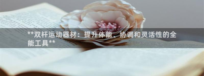 意昂3集团官网首页：**双杆运动器材：提升体能、协调