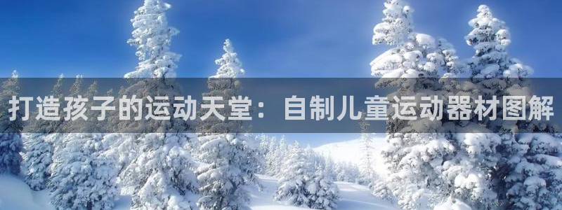 意昂3科技：打造孩子的运动天堂：自制儿童运动器材图解