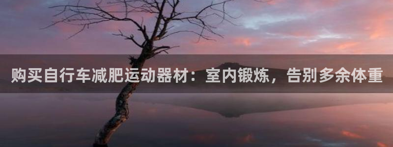 意昂体育3平台注册流程图：购买自行车减肥运动器材：室
