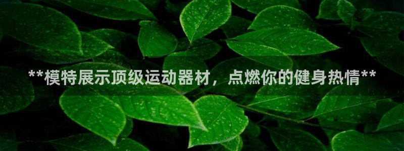 意昂3娱乐40996：**模特展示顶级运动器材，点燃
