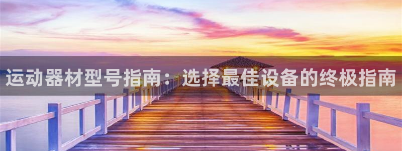 意昂体育3平台假的吗是真的吗吗：运动器材型号指南：选