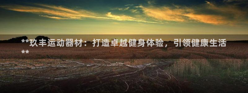 意昂3娱乐网站：**玖丰运动器材：打造卓越健身体验，