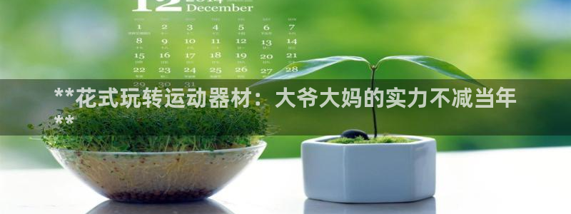 注册意昂3：**花式玩转运动器材：大爷大妈的实力不减